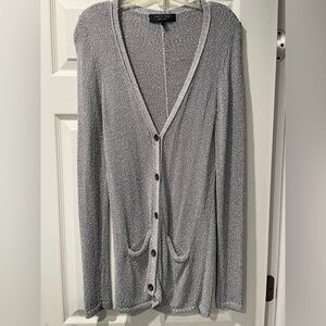 Rag & Bone Medium Gray Cardigan